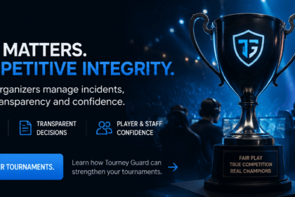 Tournament Integrity in esports: Tourney Guard helps organizers manage incidents, evidence, and fair competition.