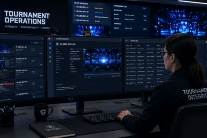Chain of custody investigation workflow for esports tournament evidence management.