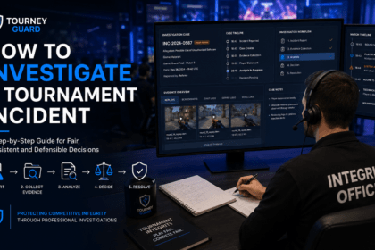 How to Investigate a Tournament Incident using structured evidence review and professional esports tournament administration workflows.