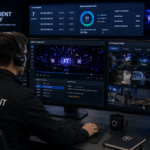 Tournament official performing professional match replay analysis during an esports investigation.