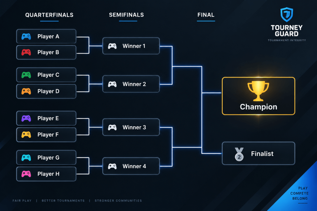 Single elimination bracket explained for tournament organizers