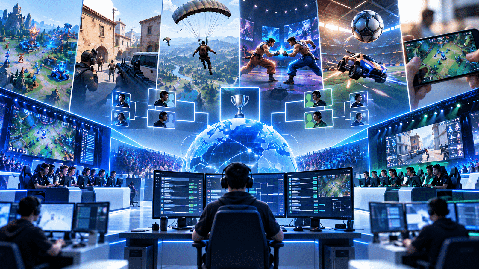 Major Esports Titles Explained across different esports genres and competitive games